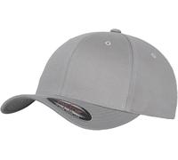 Flexfit 6277-Flexfit Wooly Combed Gorra de béisbol Unisex adulto, Plateado (silver), XS-S