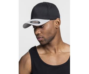 Flexfit Gorro Lana Peinado 2-Tone Negro/Plata S/M