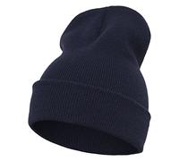 Flexfit - Gorro Largo Pesado, Todo el año, Unisex, Color Azul Marino, tamaño Talla única