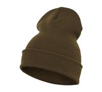 Flexfit - Gorro Largo Pesado, Todo el año, Unisex, Color Verde Oliva, tamaño Talla única