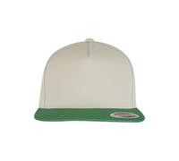 Flexfit Gorro Unisex, Beige/Green, Talla única