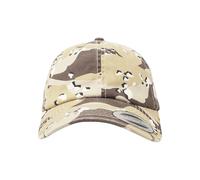 Flexfit Low Profile Camo Washed Cap Gorro, Unisex Adultos, 6-Color Desert, Talla única