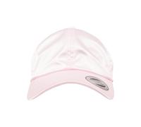 Flexfit Low Profile satén para Hombre y Mujer Unisex Gorra de satén Brillante plástico, Unisex, Low Profile Satin Cap, Rosa Claro, Talla única