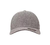 Flexfit Melange Cap Gorra Unisex Adulto, Gris Jaspeado, S-M