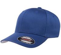 Flexfit Gorra Ajustada de béisbol atlética para Hombre Tapa, Azul Cobalto, S-M