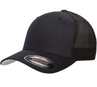 Flexfit Men's Athletic Baseball Fitted Cap Tapa, Azul Marino Oscuro, L/XL para Hombre