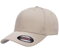 Flexfit Gorra Ajustada de béisbol atlética para Hombre Tapa, Piedra, L/XL