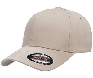 Flexfit Men's Athletic Baseball Fitted Cap Tapa, Piedra, L/XL para Hombre