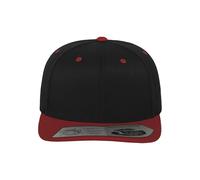 Flexfit Mütze 110 Fitted Snapback - Gorra de náutica, color negro / rojo, talla DE: One size