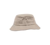 Flexfit Mütze Cotton Sarga Bucket Hat, Todo el año, Unisex, Color Beige - Caqui, tamaño Talla única