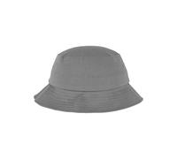 Flexfit Sombrero tipo pescador de sarga de algodón Unisex Todo el año Gris Talla única