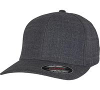 Flexfit Mütze Fine Melange Flexfit - Flexfit Accessoires Fine Melange Flexfit Black, S/M Unisex Adulto