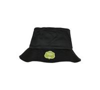 Flexfit Organic Cotton Bucket Hat, Gorro Sombrero Unisex Adulto, Preta (Black), Talla Única