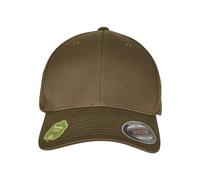Flexfit Organic Cotton Cap Gorra de béisbol, Verde Oliva, S/M Unisex Adulto