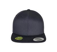 Flexfit Organic Cotton Snapback Gorra de béisbol, Darknavy, Talla única Unisex Adulto