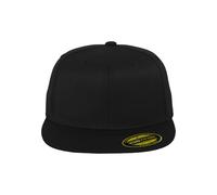 Flexfit Premium 210 Fitted Unisex Gorra Negro L-XL 83% poliacrilico, 15% Lana, 2% elastán Regular