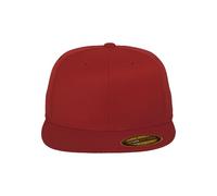 Flexfit Premium 210 - Gorra ajustable para hombre, color rojo, talla L/XL
