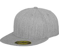 Flexfit Premium Fitted 220 Gorra de náutica, Gris (Heather Grey), S-M Unisex Adulto