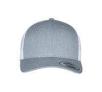 Flexfit Retro Trucker 2-Tone Gorra de béisbol, Brezo/Blanco, One Size Unisex Adulto