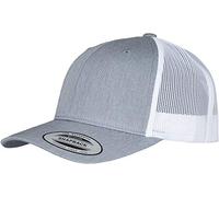 Flexfit Retro Trucker 2-Tone Gorra de béisbol, Brezo/Blanco, One Size Unisex Adulto