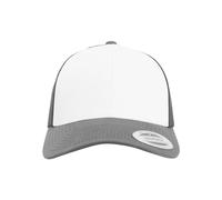 Flexfit Retro Trucker Color Front Kappe Darkgrey / White Talla única