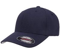 Flexfit Sombrero de Malla de piqué Fresco y seco para Hombre, Azul Marino, Taille Unique