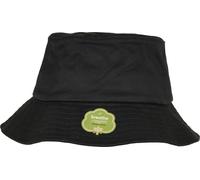 Flexfit Organic Cotton Bucket Hat, Gorro Sombrero Unisex Adulto, Preta (Black), Talla Única
