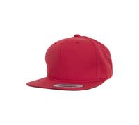 Flexfit Gorra para niños Pro Style de Sarga Snapback Youth Cap para niños y niñas, tamaño J(2-6 años) - B (6-14 años), Rojo, 2-6 años