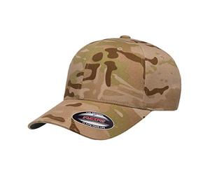 Flexfit Tapa Gorra Ajustada de béisbol, Multicam Arid, L/XL Unisex Adulto