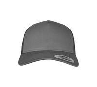 Flexfit Trucker Cap, Classic Trucker Hat, Baseball Trucker Cap with 5-Panel and Mesh Back, Adjustable Baseball Hat with Plastic Closure, Headwear, Unisex, Size: One Size