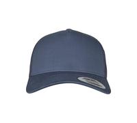 Flexfit Trucker Cap, Classic Trucker Hat, Baseball Trucker Cap with 5-Panel and Mesh Back, Adjustable Baseball Hat with Plastic Closure, Headwear, Unisex, Size: One Size