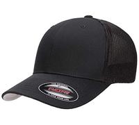 Flexfit Trucker Cap Tapa, Opaco, Gris (Heather), Talla única Hombres