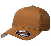 Flexfit Trucker Gorra Ajustada de Malla - Beige - Talla nica