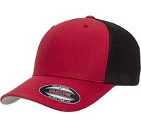 Flexfit Trucker Gorra Ajustada de Malla - Rojo - Talla nica