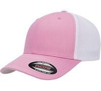 Flexfit Trucker Gorra Ajustada de Malla - Rosa - Talla nica
