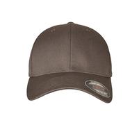 Flexfit Unisex Wolly Gekamd Gorra de Béisbol, (Gris Oscuro), S/M EU