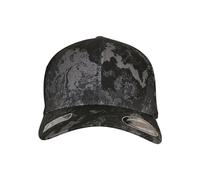 Flexfit Veil Camo-Gorra béisbol, Poseidon Black, S/M Unisex Adulto