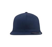 Flexfit Flat Visor Gorras, Azul Marino, L-XL Unisex Adulto