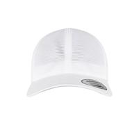 Flexfit Yp Classics 360 Omnimesh Cap Gorra de bisbol, Blanco, Talla única Unisex Adulto