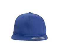 Flexfit Yupoong Gorra de béisbol para niños y niñas, Color Liso, de 2 a 14 años, 2 tamaños, Azul Cobalto, S-M