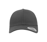 Flexfit Yupoong Gorra de béisbol Unisex con Visera Curvada y Parte Frontal Reforzada, con Cierre de plástico, tamaño Ajustable, Talla única, Charcoal, Talla única