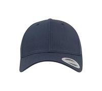 Flexfit Yupoong Gorra de béisbol Unisex con Visera Curvada y Parte Frontal Reforzada, con Cierre de plástico, tamaño Ajustable, Talla única, Azul Marino, Talla única