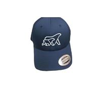 Flexfit Curved Classic Snapback Gorra, Azul Marino, Talla única Unisex Adulto