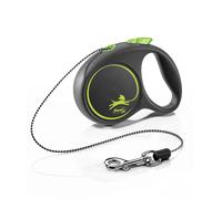 Flexi Black Design correa extensible de cincha o cuerda para perros Flexi