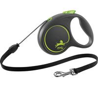 flexi BLACK DESIGN cuerda 5 m verde