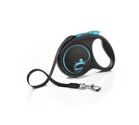 flexi® Black Design M | 5 m Correa retractilable de Cinta | máx. 25 kg