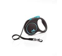 Correa Flexi Diseño Negro Cinta S 5m Hasta 15kg Azul