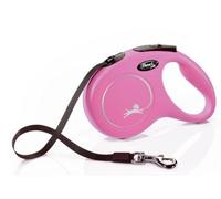 Flexi Correa Extensible De Cinta New Classic Rosa M (5 M)