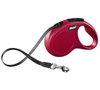 Flexi New Classic L Correa 8m Hasta 50kg Rojo