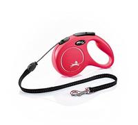 Flexi Correa Extensible De Cordón New Classic Rojo M (5 M)